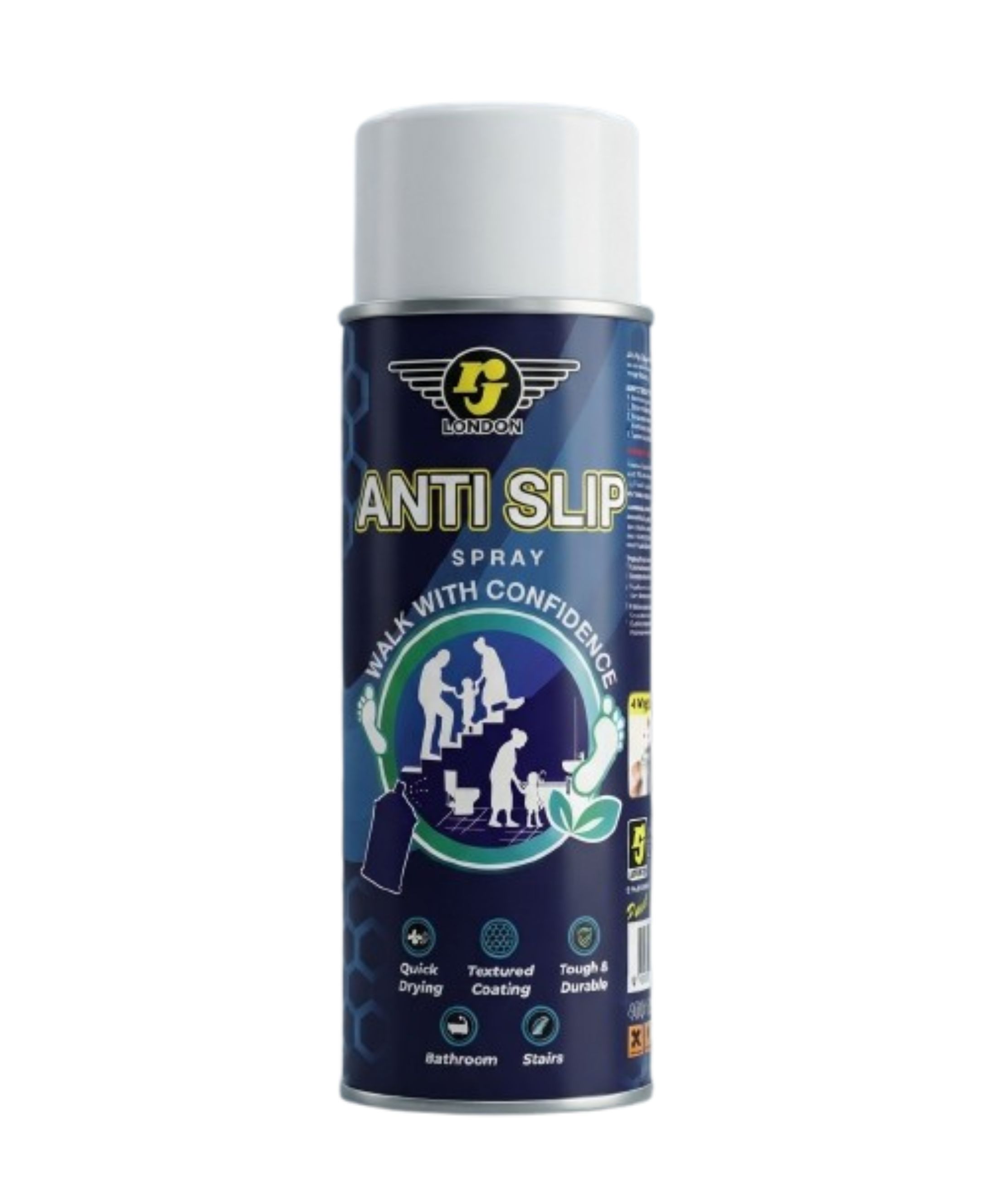 RJ 400 cc ANTI SLIP Clear